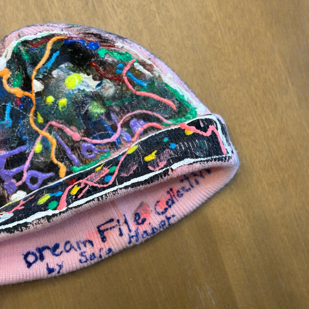1 of 1 weirdcore let it snow cozy beanie